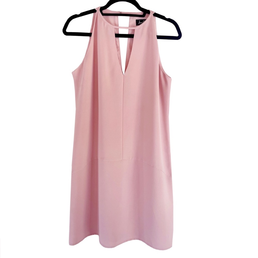 Women’s SAM EDELMAN V-Neck Sleeveless Lined Cocktail Dress Blush / Pink Size 6